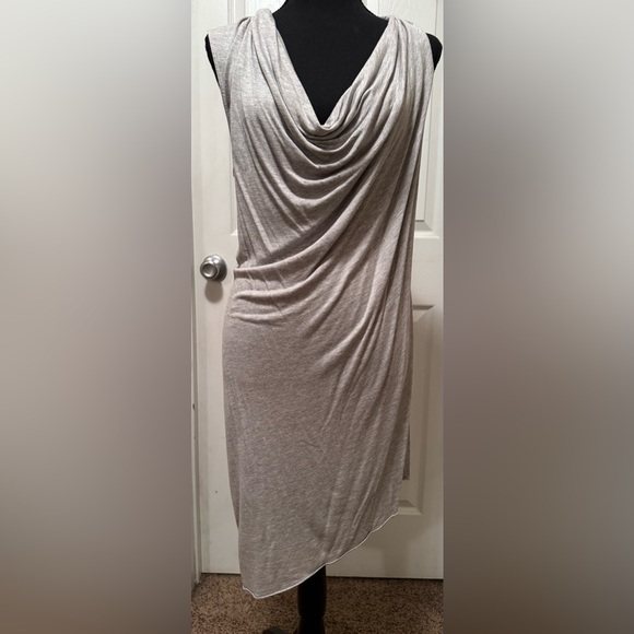 Haute Hippie Cowel neck Asymmetrical jersey dress - Picture 9 of 9